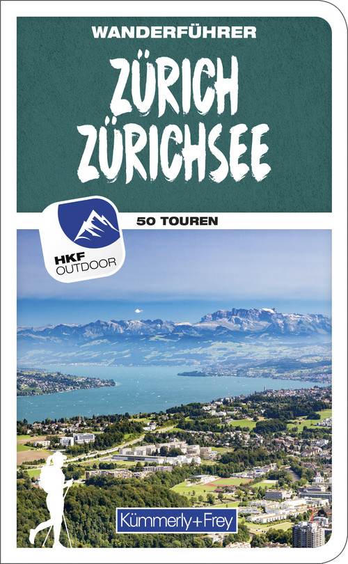 Schweiz, Zürich Zürichsee, Wanderführer / édition allemande