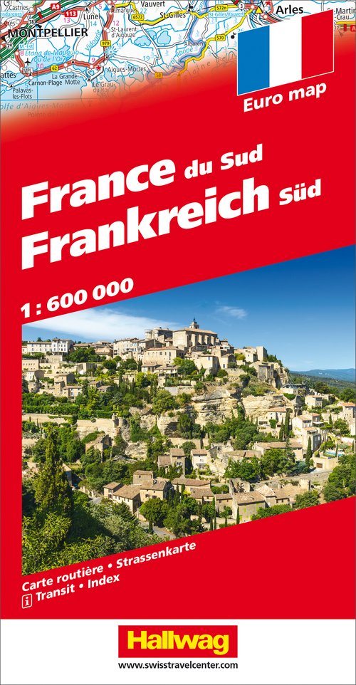 Frankreich (Süd), Strassenkarte 1:600'000