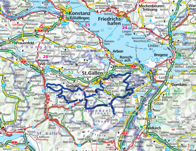 Tagestour Appenzell-St. Gallen | Swisstravelcenter - Hallwag Kümmerly+Frey