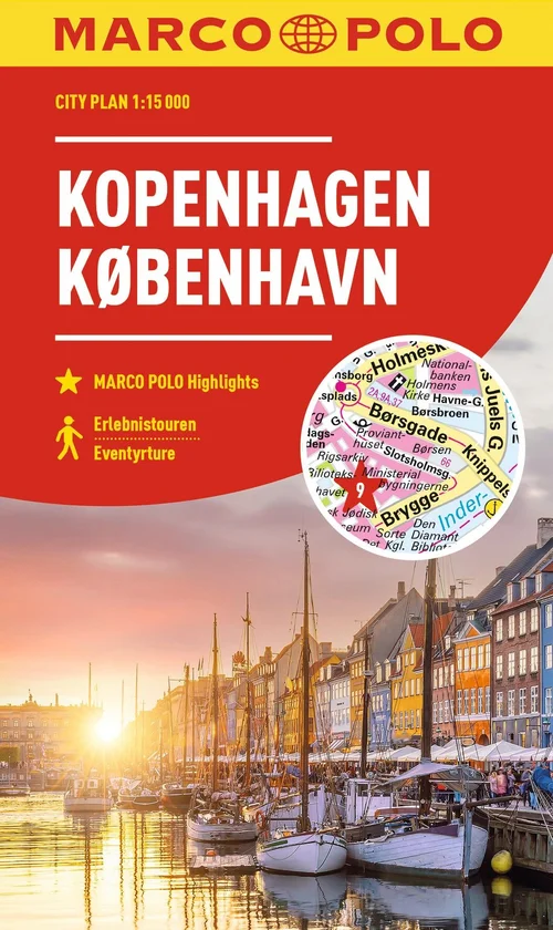 MARCO POLO Cityplan Kopenhagen 1:12.000
