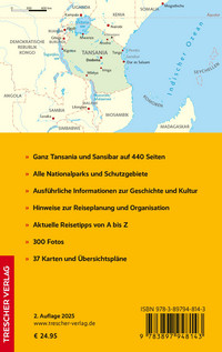 TRESCHER Reiseführer Tansania und Sansibar TRESCHER Reiseführer Tansania und Sansibar