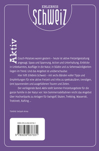 Switzerland, active, leisure guide Erlebnis Schweiz, german edition