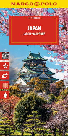 MARCO POLO Reisekarte Japan 1:1,1 Mio.