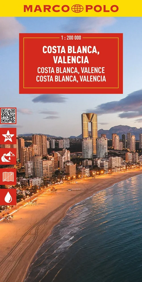 MARCO POLO Reisekarte Costa Blanca 1:200.000 MARCO POLO Reisekarte Costa Blanca 1:200.000