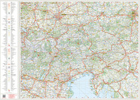 MARCO POLO Reisekarte Alpen 1:650.000