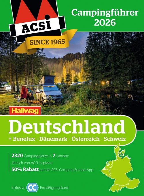 Allemagne 2026, guide camping ACSI Allemagne 2026, guide camping ACSI