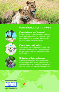 DUMONT Reise-Handbuch Reiseführer Kenia, Tansania