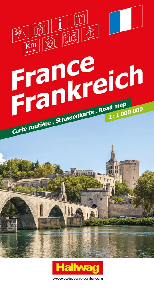France, Road Map 1:1,000,000 France, Road Map 1:1,000,000