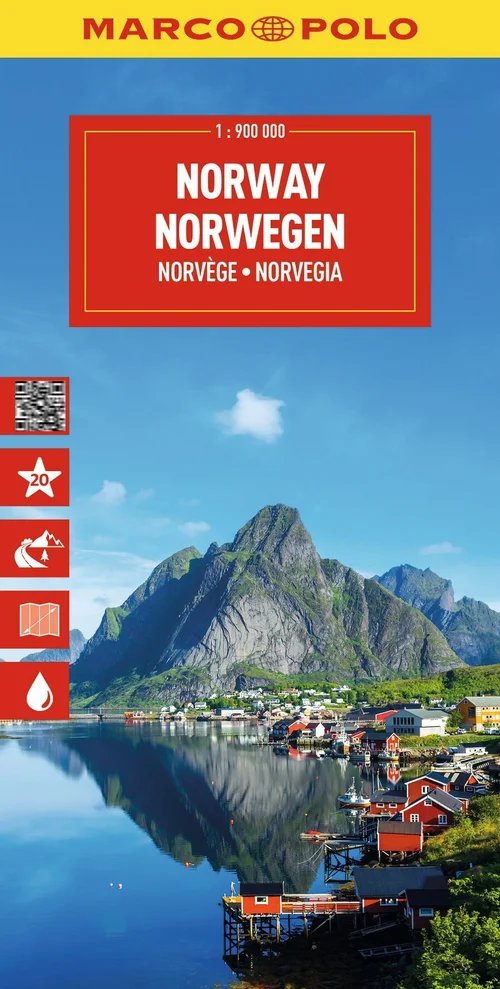 MARCO POLO Reisekarte Norwegen 1:900.000 MARCO POLO Reisekarte Norwegen 1:900.000