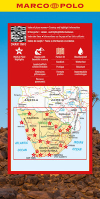 MARCO POLO Reisekarte Südafrika, Namibia, Botswana 1:2,4 Mio. MARCO POLO Reisekarte Südafrika, Namibia, Botswana 1:2,4 Mio.