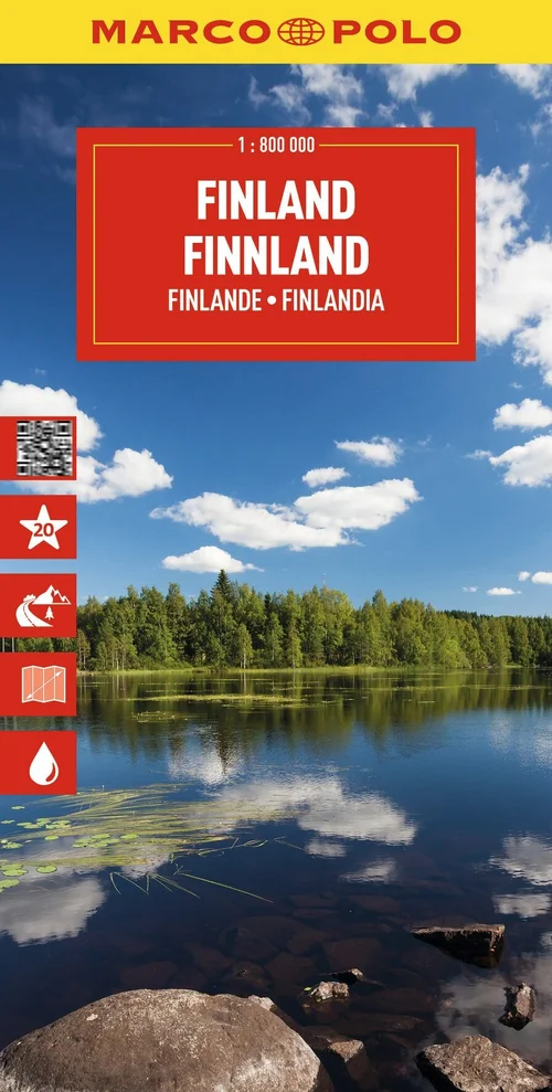 MARCO POLO Reisekarte Finnland 1:800.000 MARCO POLO Reisekarte Finnland 1:800.000