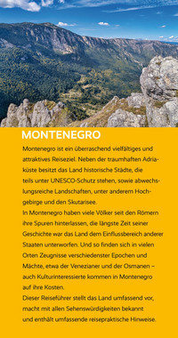 TRESCHER Reiseführer Montenegro TRESCHER Reiseführer Montenegro