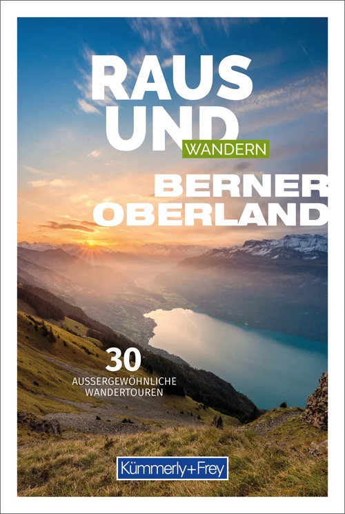 Switzerland, Bernese Oberland, hiking guide Raus und Wandern