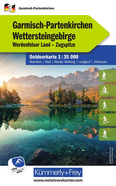 Germany, Garmisch - Partenkirchen, Nr. 3, Outdoor map 1:35'000