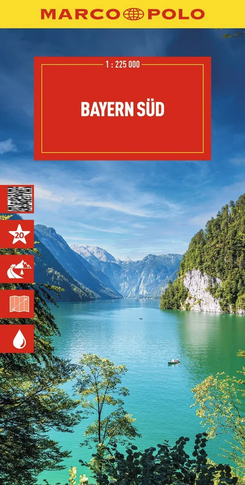 MARCO POLO Reisekarte Deutschland 13 Bayern Süd 1:225.000 MARCO POLO Reisekarte Deutschland 13 Bayern Süd 1:225.000