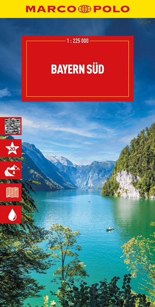 MARCO POLO Reisekarte Deutschland 13 Bayern Süd 1:225.000 MARCO POLO Reisekarte Deutschland 13 Bayern Süd 1:225.000