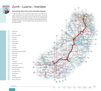 Grand Train Tour of Switzerland Guide, englische Ausgabe