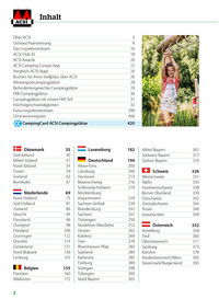 Allemagne 2024, Guide de camping ACSI / édition allemande