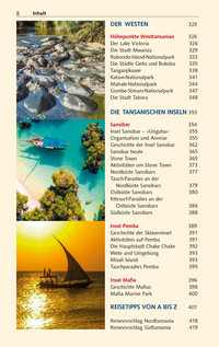 TRESCHER Reiseführer Tansania und Sansibar TRESCHER Reiseführer Tansania und Sansibar