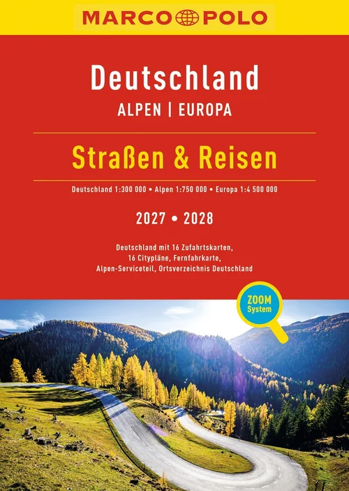 MARCO POLO Straßen & Reisen 2027/2028 Deutschland 1:300.000 MARCO POLO Straßen & Reisen 2027/2028 Deutschland 1:300.000