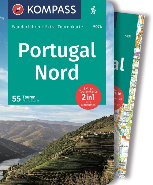 KOMPASS Wanderführer Portugal Nord, 55 Touren mit Extra-Tourenkarte KOMPASS Wanderführer Portugal Nord, 55 Touren mit Extra-Tourenkarte