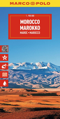 MARCO POLO Reisekarte Marokko 1:900.000