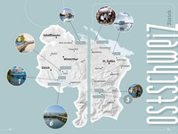 Suisse, randonnée et navigation, guide de randonnée Erlebnis Schweiz, édition allemande Suisse, randonnée et navigation, guide de randonnée Erlebnis Schweiz, édition allemande
