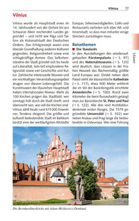 TRESCHER Reiseführer Baltikum TRESCHER Reiseführer Baltikum