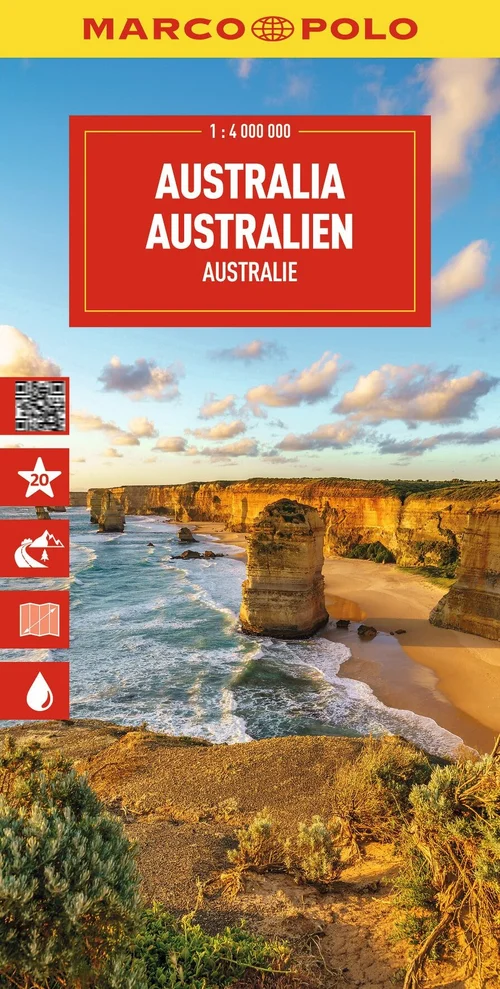 MARCO POLO Reisekarte Australien 1:4 Mio. MARCO POLO Reisekarte Australien 1:4 Mio.