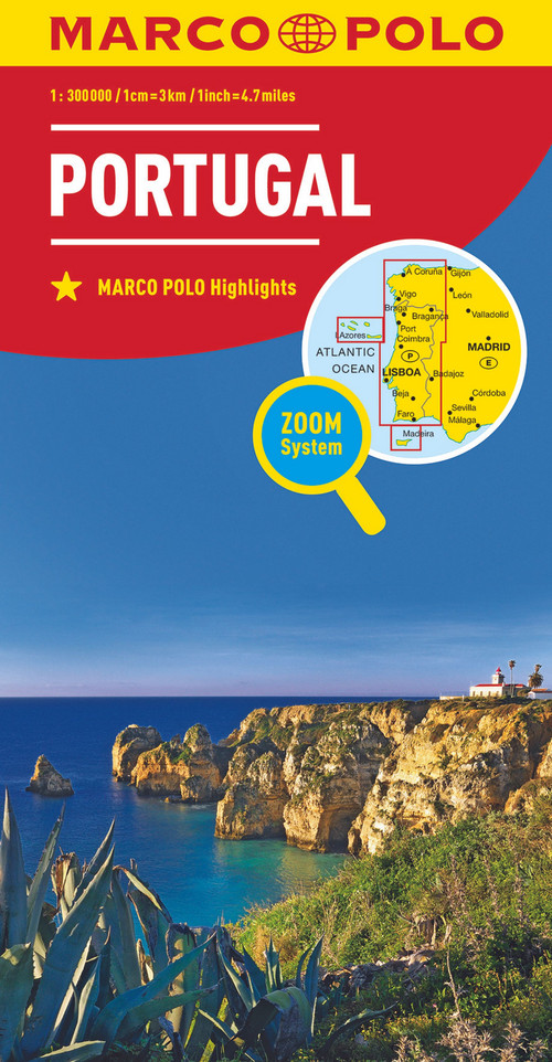 MARCO POLO Länderkarte Portugal 1:300 000