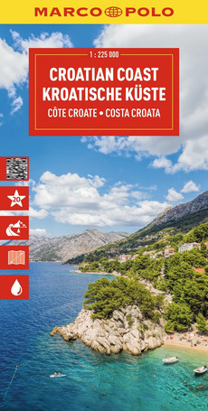 MARCO POLO Reisekarte Kroatische Küste 1:225.000