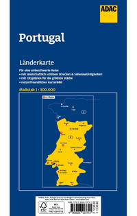 ADAC Länderkarte Portugal 1:300.000 ADAC Länderkarte Portugal 1:300.000