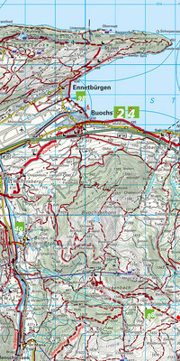 Switzerland, Lake Lucerne, No. 11, Hiking map 1:60'000 Switzerland, Lake Lucerne, No. 11, Hiking map 1:60'000