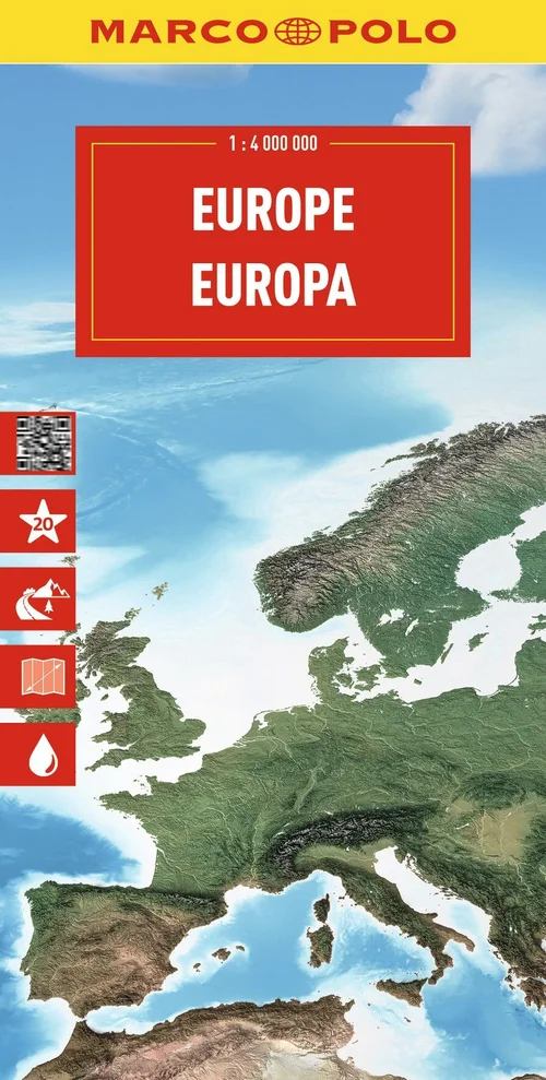 MARCO POLO Reisekarte Europa 1:4 Mio. MARCO POLO Reisekarte Europa 1:4 Mio.