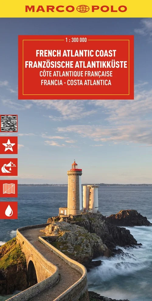 MARCO POLO Reisekarte Französische Atlantikküste 1:300.000 MARCO POLO Reisekarte Französische Atlantikküste 1:300.000