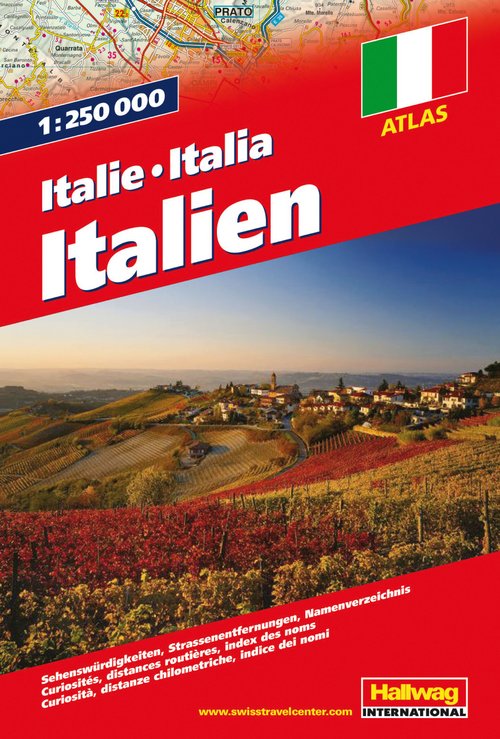Italie Atlas routier 1:250 000