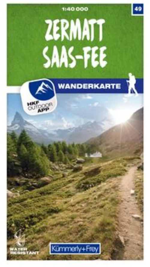 Schweiz, Zermatt, Saas-Fee, Nr. 49, Schweiz 1:40'000