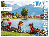 Suisse, circuits à vélo avec enfants, guide vélo Erlebnis Schweiz, édition allemande Suisse, circuits à vélo avec enfants, guide vélo Erlebnis Schweiz, édition allemande