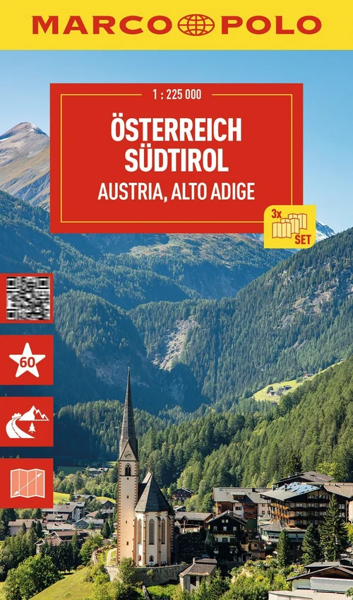 MARCO POLO Kartenset Österreich, Südtirol 1:225.000 MARCO POLO Kartenset Österreich, Südtirol 1:225.000