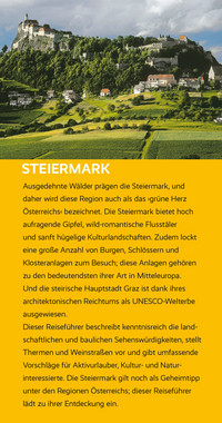 TRESCHER Reiseführer Steiermark TRESCHER Reiseführer Steiermark