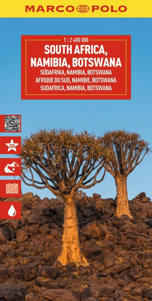 MARCO POLO Reisekarte Südafrika, Namibia, Botswana 1:2,4 Mio. MARCO POLO Reisekarte Südafrika, Namibia, Botswana 1:2,4 Mio.