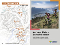 Raus und Mountainbiken | E-Mountainbiken Tessin, german edition