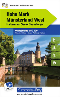 Deutschland, Hohe Mark - Münsterland West, Nr. 60, Outdoorkarte 1:50'000