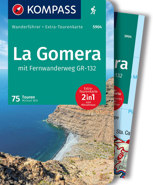 KOMPASS Wanderführer La Gomera, 75 Touren
