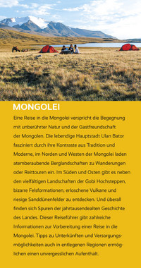 TRESCHER Reiseführer Mongolei TRESCHER Reiseführer Mongolei