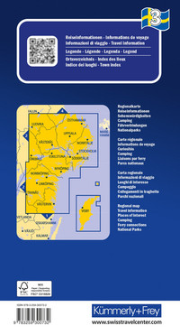 Schweden Südost, Stockholm - Uppsale - Norrköping, Nr. 3, Strassenkarte 1:250'000 Schweden Südost, Stockholm - Uppsale - Norrköping, Nr. 3, Strassenkarte 1:250'000
