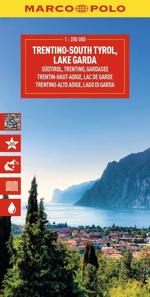 MARCO POLO Reisekarte Italien 03 Südtirol, Trentino, Gardasee 1:200.000 MARCO POLO Reisekarte Italien 03 Südtirol, Trentino, Gardasee 1:200.000