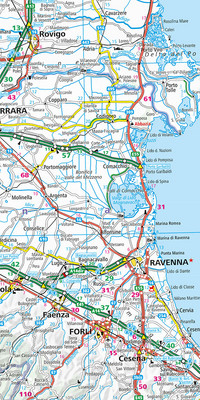 Italien Nord Strassenkarte 1:650 000 Italien Nord Strassenkarte 1:650 000