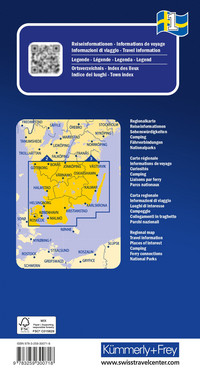 Schweden Süd, Malmö - Helsingborg - Kalmar, Nr. 1, Strassenkarte 1:250'000 Schweden Süd, Malmö - Helsingborg - Kalmar, Nr. 1, Strassenkarte 1:250'000