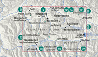 KOMPASS Wanderkarte 29 Kitzbüheler Alpen 1:50.000